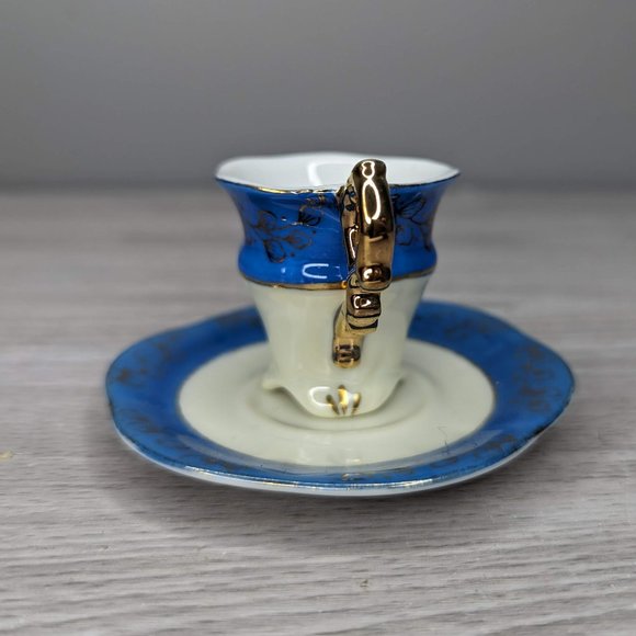 Vintage Miniature Teacup and Saucer Set - Picture 2 of 6